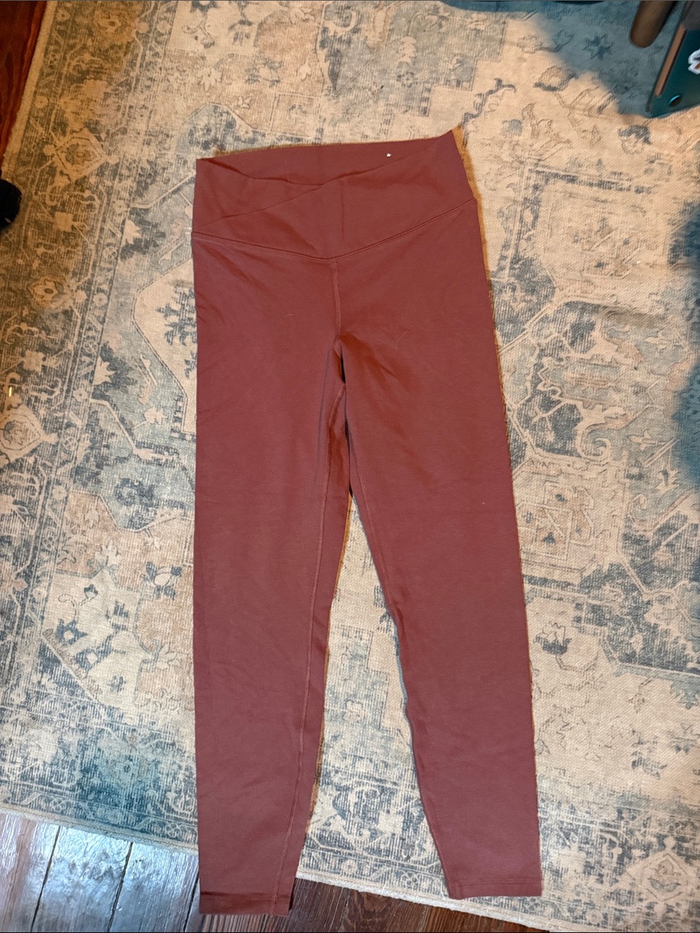 Old Navy Kids Burgundy High-Waist Leggings